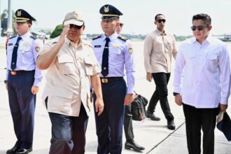 Presiden Prabowo terbang ke Majalengka untuk hadiri Panen Raya (Dok. Sekretariat Presiden)