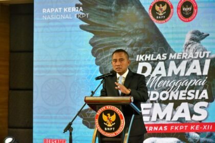 BNPT: Pencegahan Terorisme Wajib Dilaksanakan, FKPT Jadi Garda Depan di Daerah