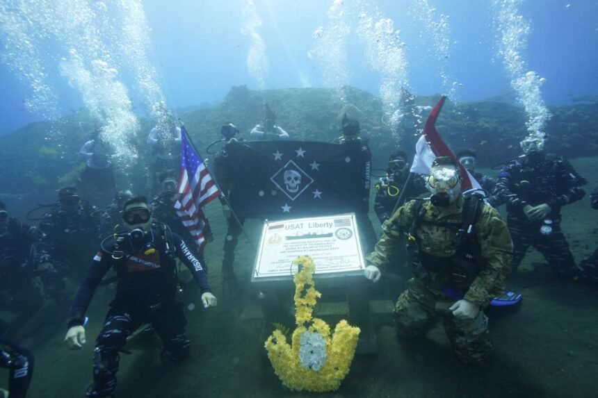 Misi Perdamaian di Dasar Laut: TNI AL dan AS Gelar Penyelaman Bersejarah di Bangkai Kapal USAT Liberty