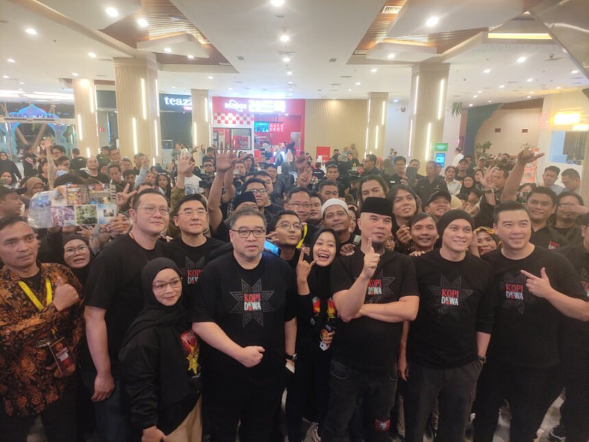 Grand Opening Kopi Dewa 19 di Jakarta (Dok. Baladewa Indonesia Raya)