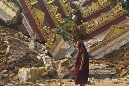 Ilustrasi gempa Myanmar (Dok. Istimewa)