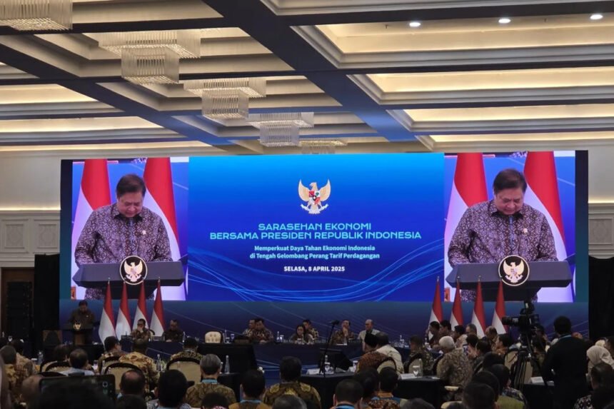 Menteri Koordinator Bidang Perekonomian, Airlangga Hartarto (Dok. Antara)