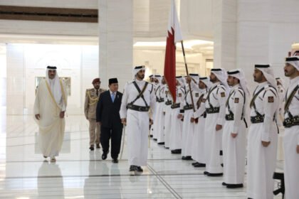 Presiden Prabowo di Doha, Qatar (Timur Tengah) (Dok. Istimewa)