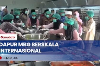 Polda Bengkulu Bangun Dapur MBG Internasional untuk 3.000 Siswa