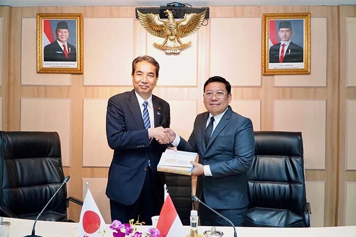 Kepala Bapanas Arief Prasetyo Adi berdiskusi dengan Menteri Jepang Taku Eto, membahas peluang investasi sektor pangan sebagai bagian dari strategi mendukung program MBG.