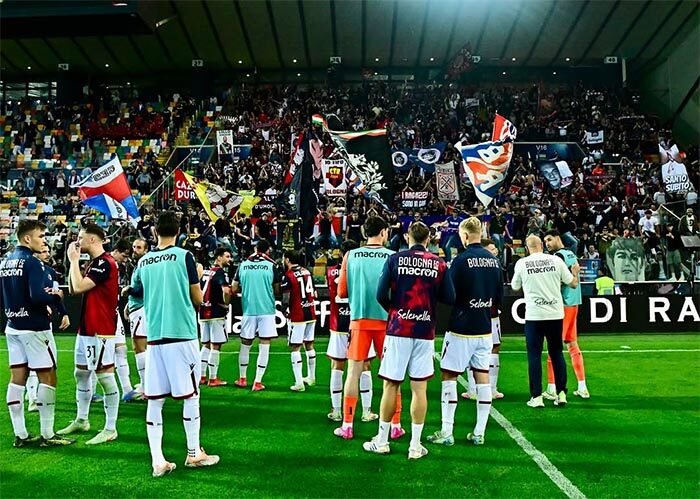 Bologna gagal mengamankan kemenangan saat bertandang ke markas Udinese, membuat posisi mereka di zona Liga Champions Serie A semakin rawan.