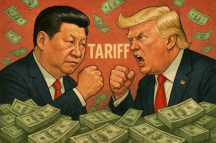 Perang dagang AS-China 2025 kembali memanas. Tarif impor melonjak hingga 125%, membuat perekonomian global bergejolak.