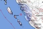 Gempa Magnitudo 4,7 Guncang Laut Siberut, Getarannya Terasa hingga Padang dan Bukittinggi