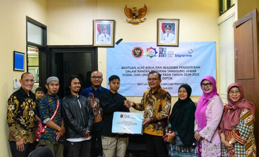 BNPT Salurkan Bantuan dan Beasiswa ke Mitra Deradikalisasi di Depok