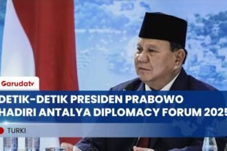 Presiden Prabowo Hadir dalam ADF 2025 (YouTube/Garuda TV)
