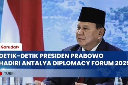 Presiden Prabowo Hadir dalam ADF 2025 (YouTube/Garuda TV)