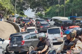 Ilustrasi macet di Puncak, Bogor (ANTARA)