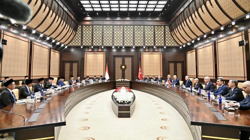 Pertemuan hangat Presiden Prabowo dan Presiden Erdogan di Ankara hasilkan terobosan konkret penguatan hubungan bilateral Indonesia–Turki. (Foto: BPMI Setpres)