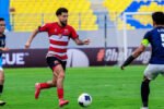 Iran Junior jadi pahlawan kemenangan Madura United lewat gol cepat ke gawang Arema FC.