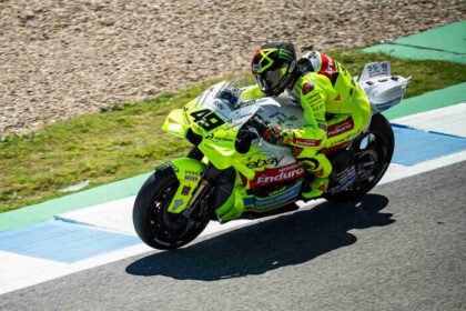 Fabio Di Giannantonio memacu motor Desmosedici GP dalam sesi tes di Jerez, menggantikan peran Morbidelli dan menguji inovasi anyar dari Ducati.