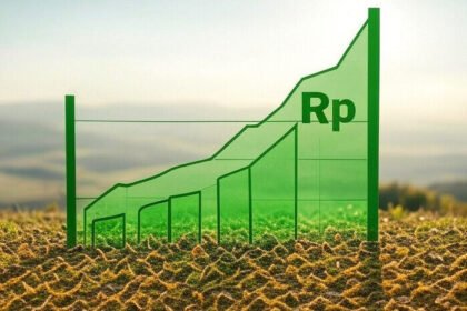 Nilai tukar rupiah menguat terhadap dolar AS, bahkan memimpin penguatan di Kawasan Asia Pasifik bersama yen dan won.