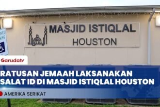 Kemeriahan Idulfitri Warnai Komunitas Indonesia di Houston, Amerika Serikat (YouTube/Garuda TV)