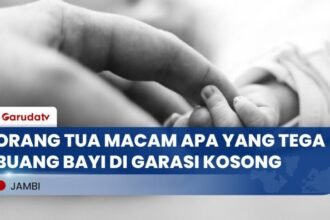 Astaga! Warga Jambi Temukan Bayi di Depan Garasi Rumah Kosong (YouTube/Garuda TV)