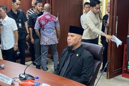 Ahmad Dhani di sidang MKD (Dok. Istimewa)