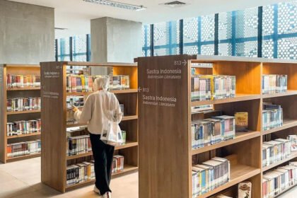 Ilustrasi Perpustakaan Jakarta (Dok. Istimewa)