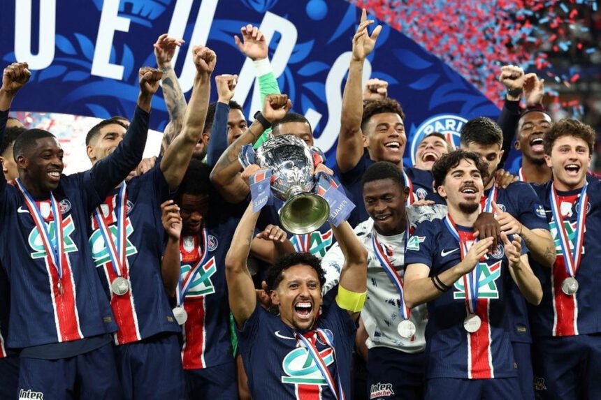 Paris Saint-Germain (PSG) menjadi juara Piala Prancis atau Cope de France 2024/25 (Dok. Istimewa)