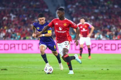 Pertandingan ASEAN All-Stars Vs Manchester United pada laga ekshibisi, di Stadion Bukit Jalil, Malaysia, Rabu (28/5/2025) (Dok. Istimewa)