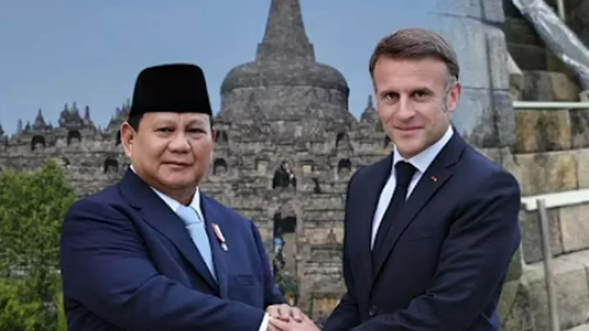 Rahasia di Balik Kunjungan Macron ke Candi Borobudur