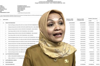 Rincian Harta Kekayaan Ati Pramudji Hastuti Kadinkes Banten