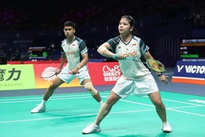 Pasangan ganda campuran Jafar Hidayatullah/Felisha Alberta Nathaniel Pasaribu siap hadapi wakil Malaysia di semifinal Taipei Open 2025.