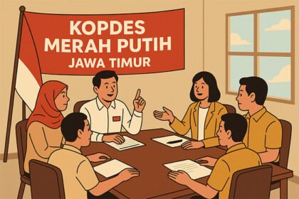Sebanyak 96,49% desa dan kelurahan di Jawa Timur telah merampungkan Musdesus untuk pendirian Koperasi Merah Putih, namun baru 20,44% yang sah secara hukum.