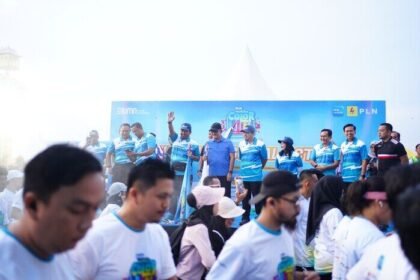 PLN Mobile Color Run 2025 Pecah! Running Bertabur Warna, Gemakan Gaya Hidup Sehat.