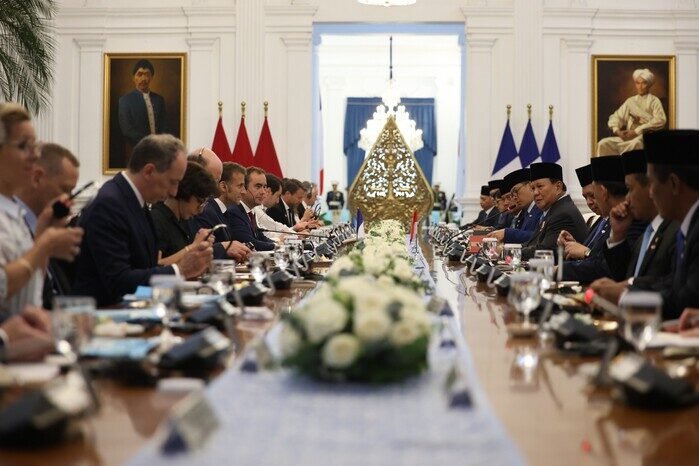 Macron Saat Bertemu Presiden Prabowo: Persahabatan Indonesia dan Prancis Bukan Sekadar Kata.