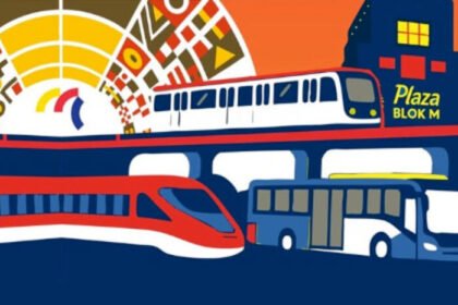 Blok M jadi lokasi pencanangan HUT ke-498 Jakarta, dihiasi instalasi seni dan stan UMKM yang menggambarkan semangat Jakarta sebagai kota global yang berbudaya.