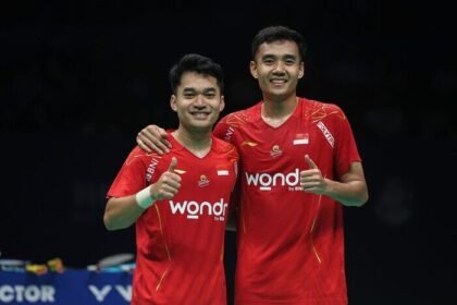 Fajar/Rian dan Leo/Bagas Siap Buka Perjalanan Indonesia di Singapore Open 2025 Hari Ini.