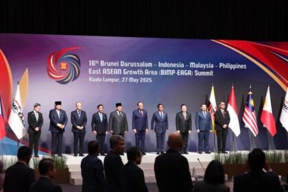 Presiden Prabowo Subianto hadiri Konferensi Tingkat Tinggi (KTT) ke-16 Brunei Darussalam Indonesia Malaysia Philippines East ASEAN Growth Area (BIMP–EAGA) di Kuala Lumpur, Selasa (27/5/2025).