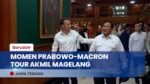 Presiden Prabowo Ajak Presiden Macron Tour Akmil Magelang