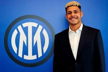 Luis Henrique saat diperkenalkan sebagai pemain baru Inter Milan, siap memperkuat Nerazzurri dalam ajang Piala Dunia Antarklub 2025.