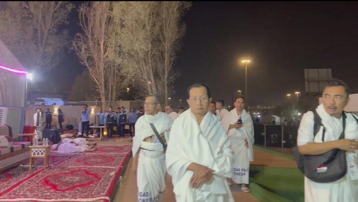 Menag Nasaruddin Umar Tiba di Arafah (Dok. Istimewa)