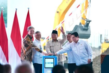 Presiden Prabowo Resmikan Proyek Ekosistem Baterai Listrik (Dok. Istimewa)