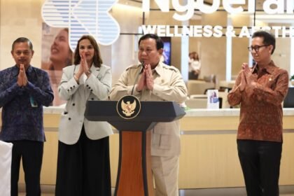 Presiden RI Prabowo Subianto meresmikan Ngoerah Sun Wellness and Aesthetic Center (NSWAC) (Dok. Tim Media Presiden Prabowo)
