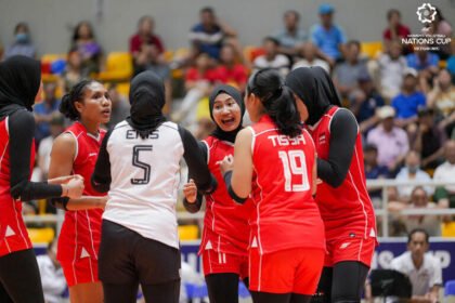 Timnas voli putri Indonesia pada perebutan peringkat kelima AVC Nations Cup 2025 (Dok. Istimewa)