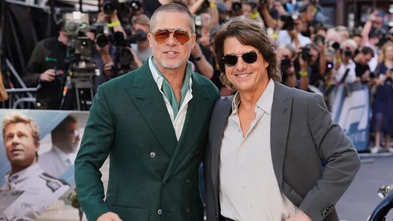 Tom Cruise dan Brad Pitt