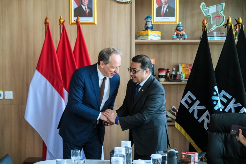 Menteri Ekraf Bahas Kerja Sama Ekonomi Kreatif RI-Prancis (Dok. Ka Biro Komunikasi Ekraf)