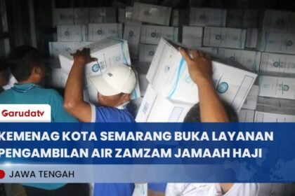 Jemaah Haji Kini Tak Perlu Repot Bawa Zamzam, Kemenag Semarang Fasilitasi Pengambilan di Tanah Air