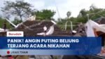 Angin Puting Beliung Terjang Resepsi Pernikahan di Sampang Madura