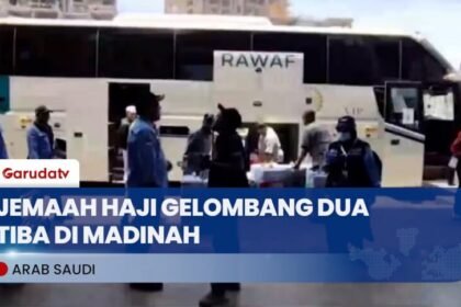 Jemaah Gelombang Dua Tiba di Madinah, Hotel Dekat Masjid Nabawi