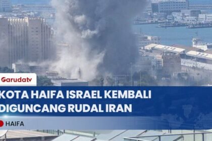 Kota Haifa Kembali Diguncang Rudal Iran