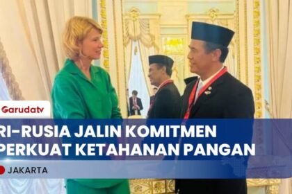 RI-Rusia Sepakat Perkuat Ketahanan Pangan Lewat CPO dan Gula