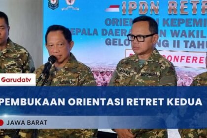 Mendagri Tito Karnavian Resmi Buka Retret Kepala Daerah Gelombang Kedua di IPDN Jatinangor