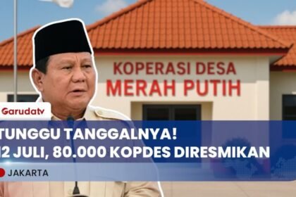 Presiden Prabowo Siap Resmikan 80 Ribu Kopdes Saat Hari Koperasi Nasional